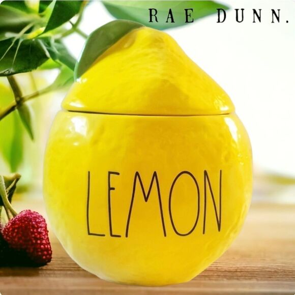 Raw Dunn Lemon Canister